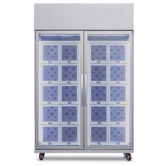 distributeur automatique frigo à casiers