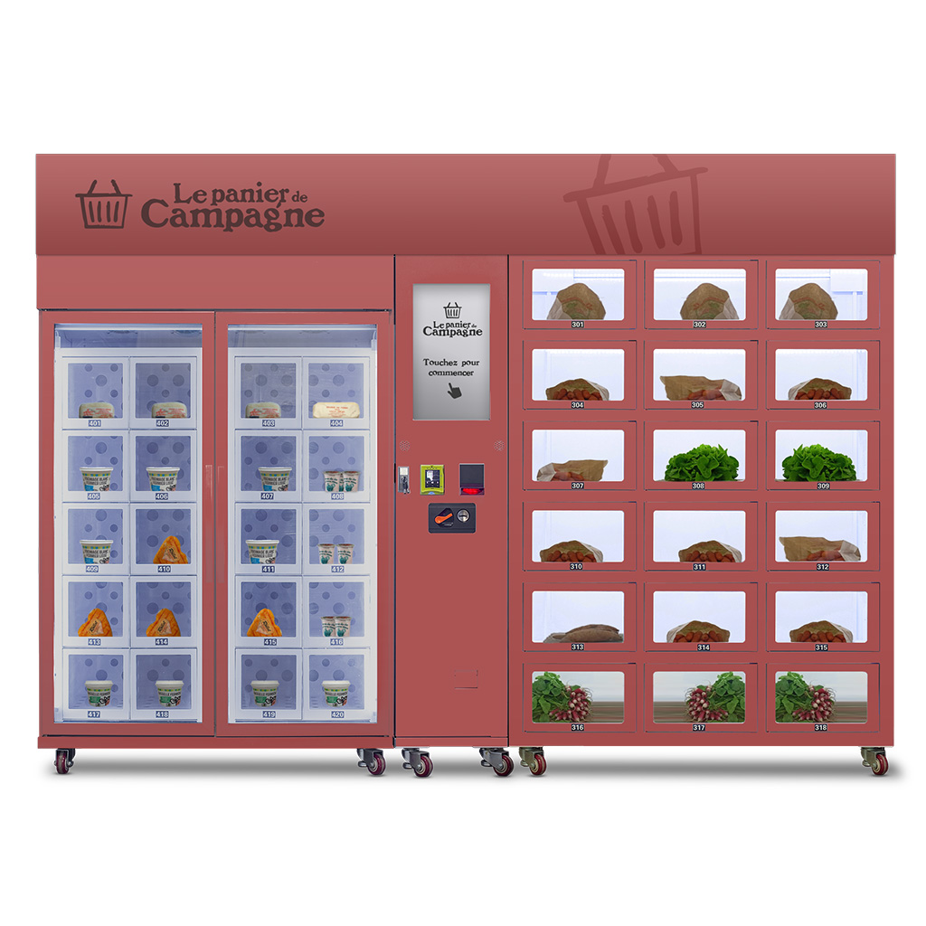 distributeur automatique frigo personnalisé
