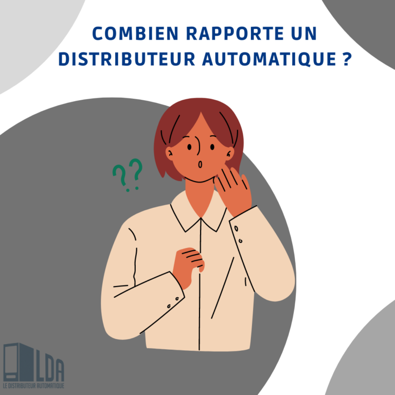 Combien rapporte un distributeur automatique