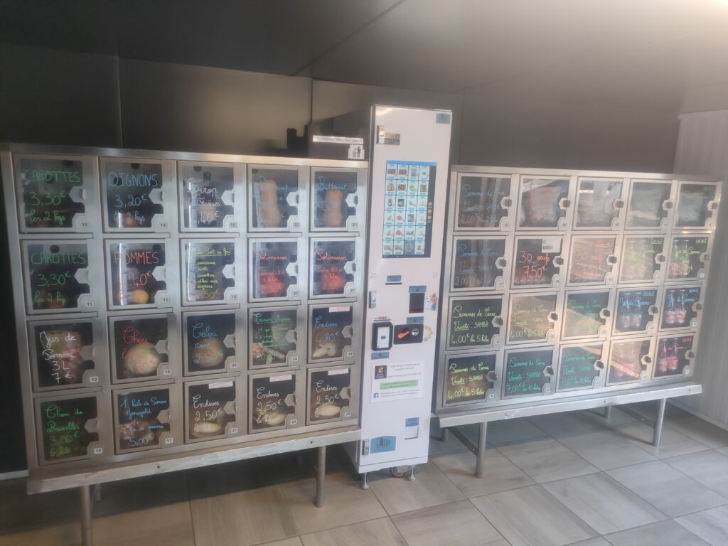 Casiers Fermiers d'Aix Noulette Nouvelle Installation : Intégration du terminal de paiement "Le Cerveau"