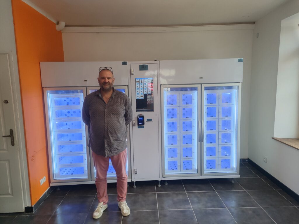 Cuvillier Distributeurs Automatiques : Le Colis Fraîcheur et Le Répandu