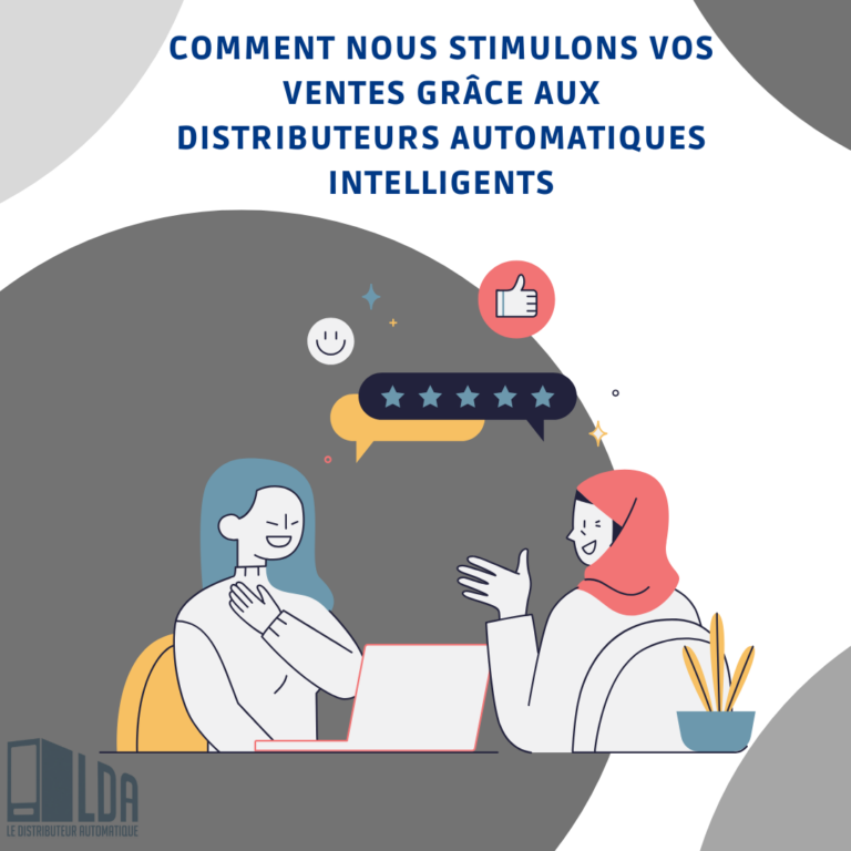Comment nous stimulons vos ventes grâce aux distributeurs automatiques intelligents