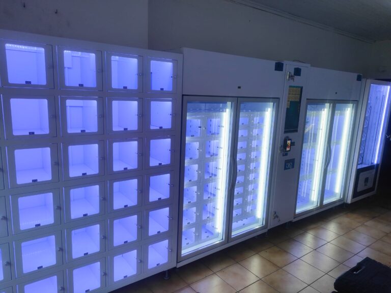 Am Déco Fleurs Distributeur Automatique : L'Épicier, le sur-mesure (31 casiers), le fleuriste, le bloc élévateur
