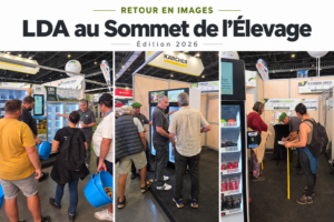 Démonstrations et échanges autour des solutions LDA au Sommet de l’Élevage 2026.